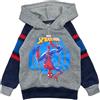 Disney Felpa con Cappuccio dell'uomo Ragno Sweater Bambini e Ragazzi