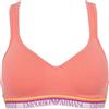 EMPORIO ARMANI Padded Triangle Bra, Reggiseno Imbottito Donna, Neon Pink,