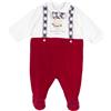 Chicco, Tutina Natale Neonato e Neonata in Morbido Tessuto, Idee Regalo Neonato Natale, Abbigliamento Bambino e Bambina 0-24 Mesi, Designed in Italy