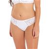 Sans Complexe - Arum - Slip in Pizzo e Microfibra - Classico - Tinta Unita - Donna - Bianco - XL