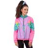 SMIFFYS Ladies 80s Pastel Windbreaker Jacket Costume Donna (Pacco da 1)