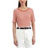 Marc O'Polo Marc OߴPolo Donna T-Shirt in Cotone bio a Righe
