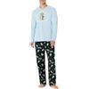 Amazon Essentials Set da Notte Pigiama in Flanella Uomo, Maestro Jedi, XS