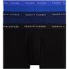 Tommy Hilfiger Uomo Pantaloncini Boxer Confezione da 3 Elasticizzati, Multicolore (Nob Blu/PRP Nvy/Blk), S