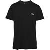 Fila Maglietta da Uomo 100% Cotone, Maglietta da Uomo Regular Fit, Maniche Corte, Nero, M