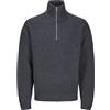 JACK & JONES Quarter Zip Plain Quarter Zip | Regular Fit, Semplice, Maniche lunghe, Casual, Temperatura massima 30°C ciclo delicato