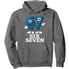 Cursed Italian Brainrot Gamer Secret Tee 67 Six Seven 6-7 - Gen Alpha Italiano Brainrot Gaming Meme Felpa con Cappuccio, Unisex per Adulti, Asfalto, S