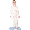 Petit Bateau PE Bateau Claudia_h2 - Biancheria da Notte da Bambina, 4 Anni, Latte/Oro, 4 Anni