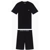 EMPORIO ARMANI T-Shirt Modal Morbido+Pyjama Pyjama Uomo Nero M