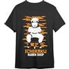 Comic Studio | Naruto Maglietta | Licenza Ufficiale | Ramen-Shop | Unisex | Nero | S