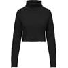 Only ONLRIO Life LS Cable Rollneck Knt, Pullover Donna, Black,