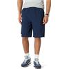 Amazon Essentials Pantaloncini Cargo Lunghi Vestibilità Ampia, 28cm Uomo, Blu Marino, L