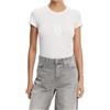 Armani Exchange Arte Sella, Foil Monogram Logo T-Shirt Donna (Pacco da 1)