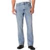 Amazon Essentials Jeans Bootcut Leggermente Elasticizzati Vestibilità Dritta Uomo, Lavaggio Chiaro Colorato, 42W / 28L