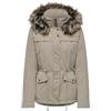 ONLY ONLNEWSTARLINE AW Parka CC OTW Cappotto, Weathered Teak, S, Weathered Teak, S