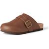 Amazon Essentials Zoccoli Comfort, Disponibili con e senza Fodera in Shearling Sintetico Donna