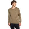 Street One MEN Basic V-Neck - Maglione a Maglia Dull Brown, L