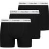 Calvin Klein Uomo Pantaloncini Boxer Confezione da 3 Intimo, Nero (Black), XS
