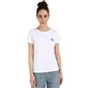 Calvin Klein T-Shirt Donna Maniche Corte Confezione da 2 Monologo Slim Scollo Rotondo