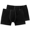 Schiesser - Shorts (2Er Pack), Slip da Uomo, Nero(Schwarz (Schwarz 000)), XL