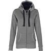 HRM Giacca F Felpa con Cappuccio Donna