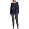 CALIDA Midnight Dreams Set di Pigiama, Peacoat Blue, 48-50 Donna