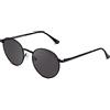 CLANDESTINE - Occhiali da Sole Orbita 11 Black - Lenti HD in Nylon Nero e Montatura in Acciaio Inossidabile - Occhiali da Sole Unisex - Smart Vision Technology - Più Nitidezza e Meno Riflessi