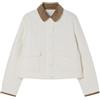 SPRINGFIELD Short Husky Jacket Sport, Bianco, S Donna