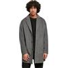 Urban Classics Classic Herringbone Coat Giacca, Grigio Scuro, L Uomo