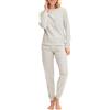 CALIDA Sweet Dreams Set di Pigiama, Charm Cream, 48-50 Donna