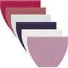 Dim Lot de Culottes Les Pockets Ecodim 6 IT, Lotto di Bacche Selvatiche, Taglia Unica Donna