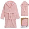 Interbaby Albornoz LISO - Accappatoio unisex per bambini, Colore: rosa., 6 Jahre