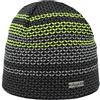 Eisglut Berretto Unisex Arrono, Nero/Lime, Taglia Unica