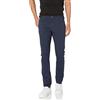 Amazon Essentials Pantaloni in Twill Elasticizzato a 5 Tasche, Vestibilità Skinny Uomo, Blu Marino, 38W / 28L