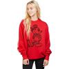 Disney Felpa da Donna Mickey Mouse Sketch, Rossa, 8 UK