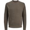 JACK & JONES Jprblubarkley Knit Crew Neck Ch Jprblubarkley Knit Crew Neck Ch Uomo (Pacco da 1)