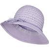 Sterntaler Cappello di Paglia per Bambine con Fascia Intrecciata, Viola Pallido, 55