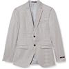 JACK & JONES Jprfranco Check Blazer Giacca, Petrified Oak/Checks: Super Slim Fit, 52 Uomo