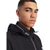 ARMANI EXCHANGE Lightweight Zip-up Hooded Windbreaker Jacket 8NZB07, Giacca a vento Uomo, Nero (Black), XL