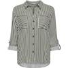 ONLY Onlyasmin - Camicia da Donna L/S Wvn Noos, Grape Leaf/Strisce: Bianco, XS