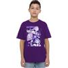 KPop Demon Hunters K-Pop Demon Hunters - Maglietta Anime Huntrix Huntr/X Kids, Viola, 12-13