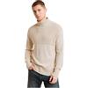 G-STAR Uomo Knitted Turtle Neck Sweater Fisherman, Bianco (whitebait D25151-C868-1603), S