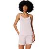 Amazon Essentials Set Pigiama in Misto Modal, Canotta con Pantaloncini Donna, Rosa, XL