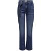 ONLY Onljaci MW STR Lank DNM JNS Azg Jeans, Media Blu Denim, 27W x 30L Donna