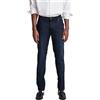 bugatti 3278d-96635 Five Pocket Ho, Blu medio-385, 36W x 34L Uomo
