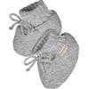 FALKE Knitted Shoe B So cotone tinta unita 1 paio, Calzini Unisex Bimbi, Grigio Shark Melange 3261, 62-68