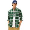 Tommy Hilfiger Uomo Camicia Brushed Oxford Check Regular Fit, Verde (Ornamental Green/Check), XXL