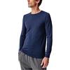 Damart T-Shirt con Scollo Tondo in Thermolactyl, Filato Classico, Maniche Lunghe Maglietta, Blu Scuro, M Uomo