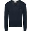 Gant MD. Extrafine Lambswool V-Neck Maglione Uomo