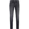 JACK & JONES Male Slim Fit Jeans Plus Size Jjiglenn JJORIGINALE SQ 270 Noos Pls Slim Fit Jeans, Denim Nero, 44W x 32L